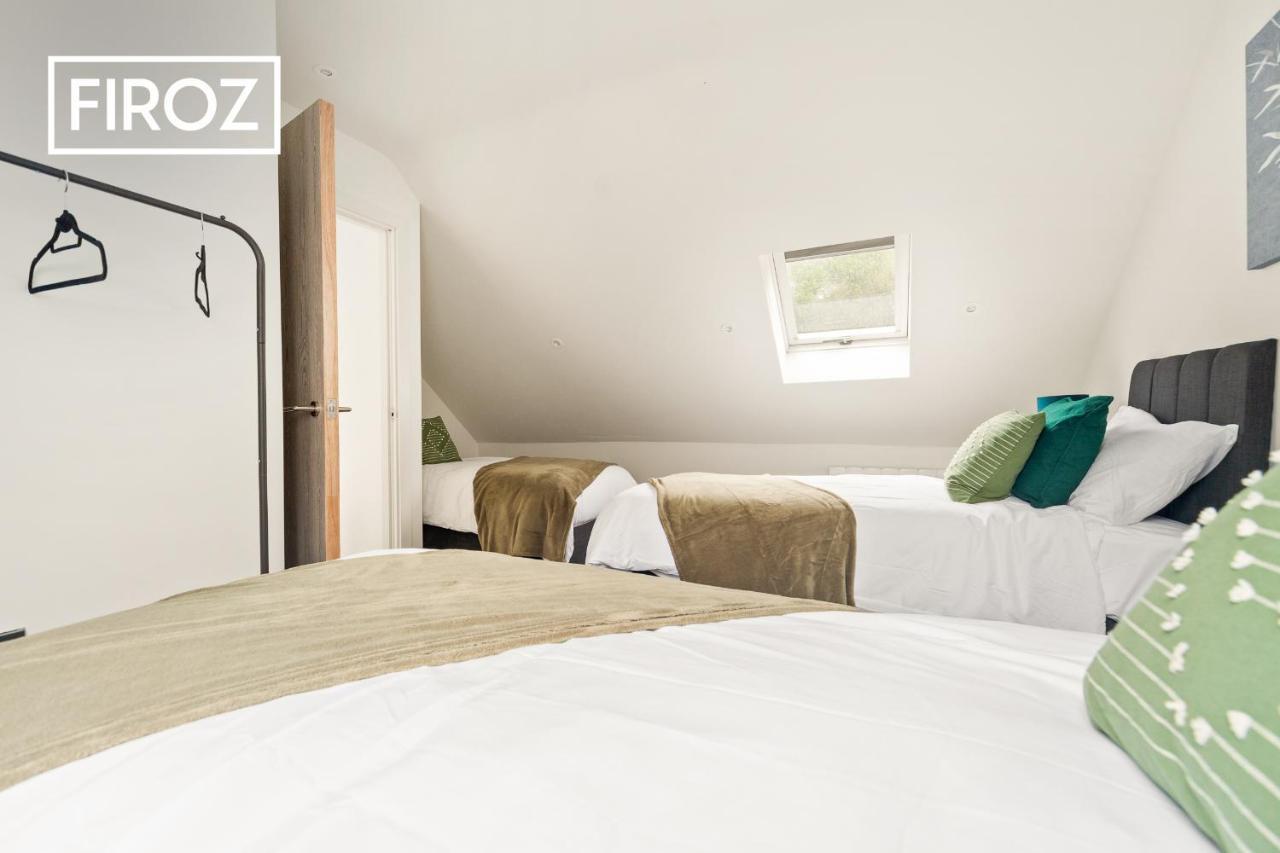 Spacious 4 Bedroom 3 Bath House For Families & Contractors With Free Parking, Fast Wi-Fi & Netflix By Firoz Property Management Leeds  Exteriér fotografie
